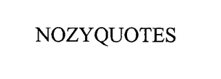 NOZYQUOTES