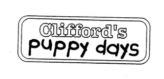 CLIFFORD'S PUPPY DAYS