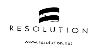 RESOLUTION WWW.RESOLUTION.NET