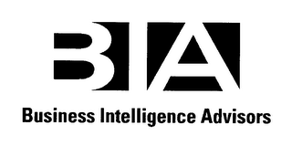 BIA BUSINESS INTELLIGENCE ADVISORS