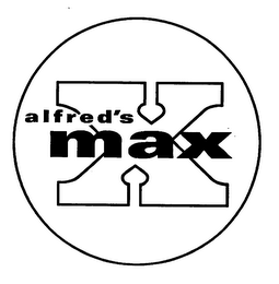 X ALFRED'S MAX