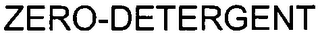 ZERO-DETERGENT