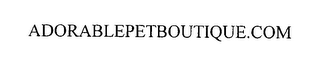 ADORABLEPETBOUTIQUE.COM