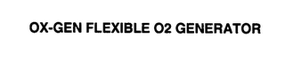 OX-GEN FLEXIBLE O2 GENERATOR