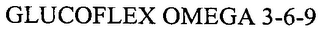 GLUCOFLEX OMEGA 3-6-9