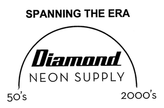 SPANNING THE ERA DIAMOND NEON SUPPLY 50'S 2000'S