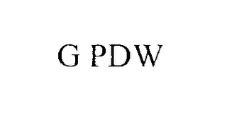 G PDW