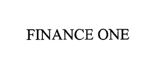 FINANCE ONE