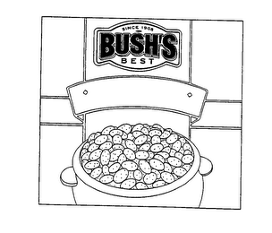 BUSH'S BEST SINCE 1908