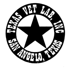 TEXAS VET LAB, INC SAN ANGELO, TEXAS