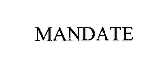 MANDATE