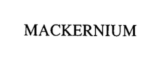 MACKERNIUM