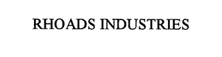 RHOADS INDUSTRIES