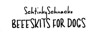 SCHTINKY SCHNACKS BEEESKITS FOR DOGS