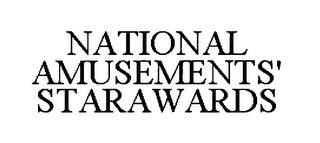 NATIONAL AMUSEMENTS' STARAWARDS