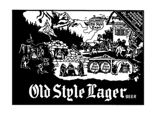 HEILEMAN'S OLD STYLE LAGER OLD STYLE LAGER OLD STYLE LAGER OLD STYLE LAGER BEER NONE GENUINE WITHOUT THIS SIGNATURE HEILEMAN'S BREWING CO.