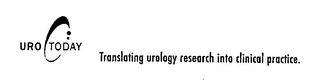 URO TODAY TRANSLATING UROLOGY RESEARCH INTO CLINICAL PRACTICE.