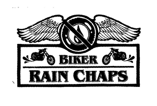 BIKER RAIN CHAPS