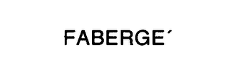 FABERGÉ