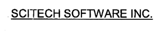 SCITECH SOFTWARE INC.