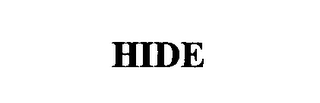 HIDE