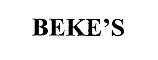 BEKE'S