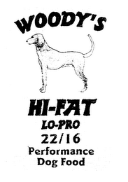 WOODY'S HI-FAT LO-PRO 22/16 PERFORMANCE DOG FOOD