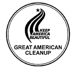 KEEP AMERICA BEAUTIFUL GREAT AMERICAN CLEANUP