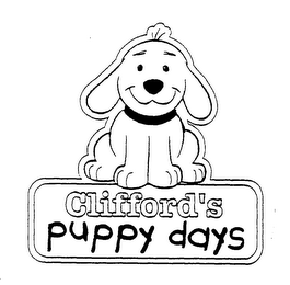 CLIFFORD'S PUPPY DAYS