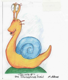 SLINKIE THE COURAGEOUS SNAIL M ADAMS