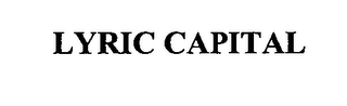 LYRIC CAPITAL