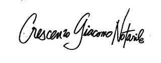 CRESCENZO GIACOMO NOTARILE