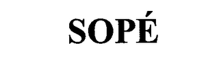 SOPÉ