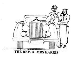 THE REV. & MRS HARRIS