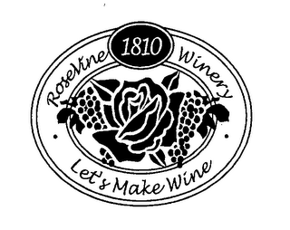 ROSEVINE 1810 WINERY LET'S MAKE WINE