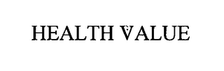 HEALTH VALUE