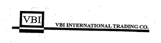 VBI VBI INTERNATIONAL TRADING CO.