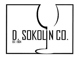 D. SOKOLIN CO. EST. 1934