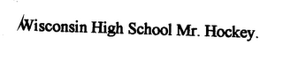 WISCONSIN HIGH SCHOOL MR. HOCKEY