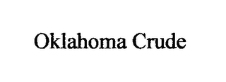 OKLAHOMA CRUDE