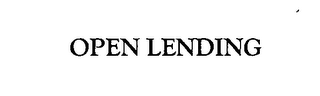 OPEN LENDING