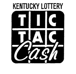 TIC TAC CASH KENTUCKY LOTTERY