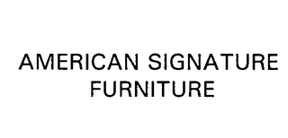 AMERICAN SIGNATURE FURNITURE