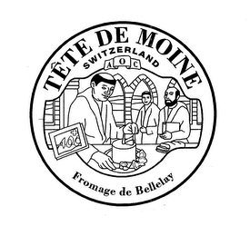 TÊTE DE MOINE SWITZERLAND FROMAGE DE BELLELAY AOC