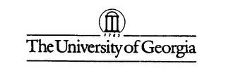 THE UNIVERSITY OF GEORGIA 1785