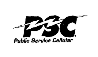 PSC PUBLIC SERVICE CELLULAR