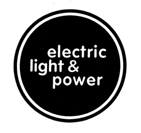 ELECTRIC LIGHT & POWER