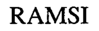RAMSI