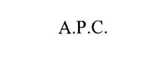 A.P.C.