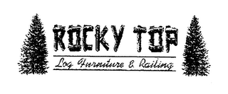 ROCKY TOP LOG FURNITURE & RAILING